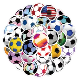 60PCS Personality Football Pattern Stickers Cartoon Ball Graffiti Sticker Kids Sticker Toy DIY Luggage Laptop Skateboard Motorcycle Bicycle Decals