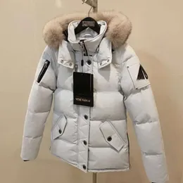 Agência de compras do Canadá para inverno Mooses Tesoura jaqueta grossa com capuz roupas masculinas trabalho de casal 2062