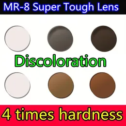 Waistcoats PhotoChromic Lens 1.56 1.61 1.67 Optical Recept Lens Disfärgning UV -skydd Män och kvinnors körglasögon MR8 SU