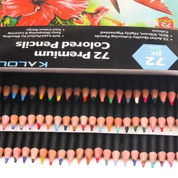 Crayon 72st Artist Pennor Set Sime Series Lead Coloring Book Sketching Ritning Art Ecole Fourniture School Supplies 231219