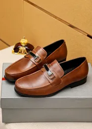 2024 Heren Kleding Schoenen Comfortabel Zakelijk Echt Leer Casual Loafers Klassieke Zachte Mannen Merk Formele Bruiloft Flats Maat 38-44