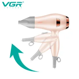 Suszarka do włosów VGR 1000W Podróżowanie mocy i składane domowe i zimne podwójne, małe przenośne suszarka do włosów z kolektorem powietrza V-432 231220
