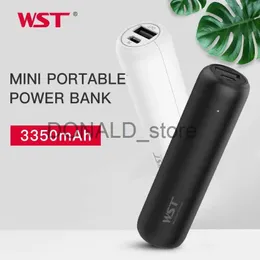 휴대 전화 전력 은행 WST 3350mAh 미니 파워 뱅크 아이폰을위한 USB 포트가있는 미니 파워 뱅크 (Mini Power Bank)