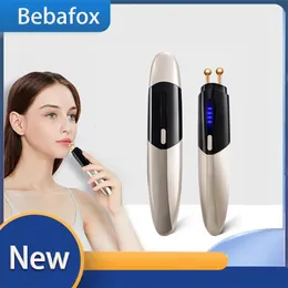 Multifunktionsborttagning för Lip Eye Bag Instrument RF Slappnar jon Massager Care Electric Beauty Device Vibration Healthy 231220