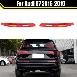 Para audi q7 2016-2019 tampas de montagem de lâmpadas de nevoeiro amortecedor traseiro lâmpada decorativa abajur