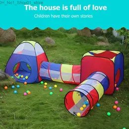 Toy Tents Kids Play House Indoor Outdoor Ocean Ball Ball Game Game Play Hut Easy Folding Girls Garden Kids Kids Tuy Tent Dropship Q231220