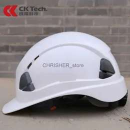 Kletterhelme ABS Schutzhelm Bau Klettern Arbeit Schutzhelm Schutzhelm CAP Outdoor Atmungsaktiver Ingenieurshelm