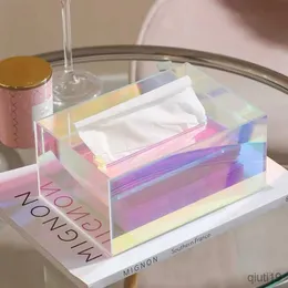 Serwetki pudełka tkanki serwetki nowoczesne lekkie luksusowe salon pudełko kawa stolik kasowy Papier kas