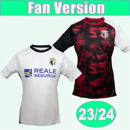 2023 24 Burgos Bermejo Mens Soccer Jerseys CF Elgezabal Mumoz Curro Matosホームアウェイサッカーシャツ