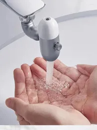 Krany kuchenne Basen szara dysza wielofunkcyjna szybka filtr obrotowy obrotowe usta umyj biały luksusowy oszczędność wody do prysznicowej toaleta