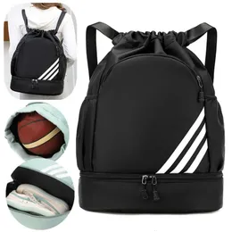 Sports Backpack Men Fitness Basketball Soccer Ball Training Big Shoulder Bolsas Male Large Shoe Pocket Travel Gym Bags For Women 231220