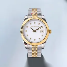 Męskie Designer Factory Watch 41 36 31 mm Bransoletka ze stali nierdzewnej Wysokiej klasy mechaniczne Super jasne szklane luksusowe biżuterię zegarki Montre Słynne zegarki