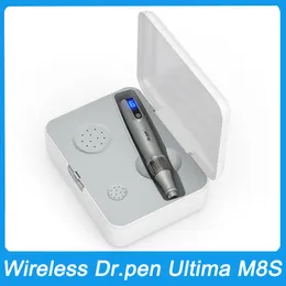 Nuovo aggiornamento Dr.pen M8S Wireless Micro Needling Roller Cura della pelle Dr Pen Stamp Dermapen professionale Meso Terapia Crescita dei capelli Ringiovanimento del viso Derma MTS Strumento