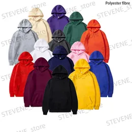 Sudaderas con capucha para hombre Sudaderas con capucha nuevas de moda para hombre Primavera y otoño Sudadera con capucha informal Tops simples para hombre Ropa gruesa de color sólido Hombre T231220