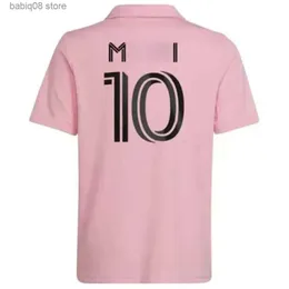 Tops Tees Messis Inters Miamis Fußballtrikots Beckham Shirts 2023 2024 Matuidi Higuain Trapp Pellegrini Pizarro Sergio FC Jersey Fans
