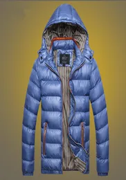 5 Renkler Erkek Ceketler Kıkırdak Ceketler Sıcak Ceket Sıcak Moda Sıradan Düz Renk Kapşonlu Sıcak Ceket M5XL7160872