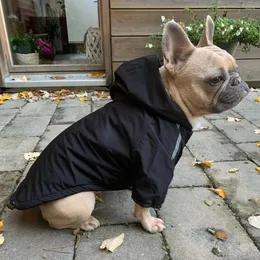 Hondenkleding Herfst Winter Huisdier Waterdichte warme jas Katoenen jas met capuchon Kleine honden Kat Reflecterende kleding