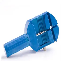 Strumento per orologiaio per riparazione apri cinturino per dispositivo di rimozione del perno di collegamento dell'intero cinturino dell'orologio con materiale plastico blu Drop Whole231m