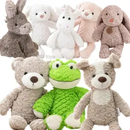 Alta Qualidade Macio Pernas Longas Coelho Teddy Bear Cão Elefante Unicórnio Recheado Animais Dos Desenhos Animados Bebê Apaziguar Boneca De Brinquedo Para Crianças 231220