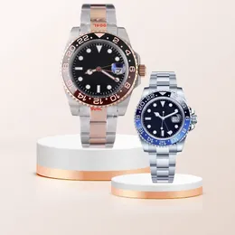 캐주얼 비즈니스 시계 자동 이동 40mm 남성 디자이너 Montre 스테인리스 스틸 스트랩 그린 검은 방수 선물 기계식 손목 시계 relojs Hombre Watch