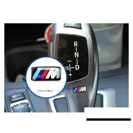 Adesivi per auto 50pcs TEC Sport Wheel Badge 3D Emblem Adesivo DECALS Logo per M Serie M1 M3 M5 M6 X1 X3 X5 X6 E34 E36 E6 E6 Styling Drop de Dhg2O