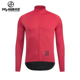 YKYWBIKE Giacca da ciclismo impermeabile Uomo Antipioggia MTB Bike Vento Cappotto Giacca da bicicletta da strada Rosso Abbigliamento da ciclismo Ropa Ciclismo 231220