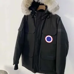 Fashion Jacka Parkas Man Woman Coat Lovers Designer Jackets Style Håll varma förebyggande kalla 5 färger