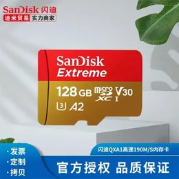 Драйверы карты памяти Hard Drivers Micro SD Card 256 ГБ 128 ГБ высокоскоростной карты памяти TF Flash SD Карта памяти 512 ГБ класса 10 A2 для Smartphon