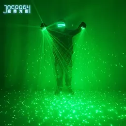 Zeiger 2022 Laserpointer Neue hochwertige grüne Laserhandschuhe Konzertbar Show leuchtende Kostüme Requisite Party DJ Sänger Tanzen beleuchtete Glo