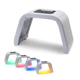 GADGETS KOREA PORTABLE OMEGA LIGHT PDT LED Therapy Red Blue Green Yellow 4 Color Face Mask Body Light Phototherapy Lamp Machine Skin Rejuv