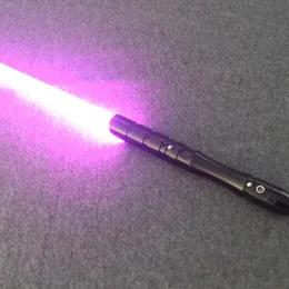 Electronics Gold Series RGB Rechargeable Lightsaber with Sound & Light for Adults and Children Metal Hilt Ghost Premium Force FX Heavy Dueling