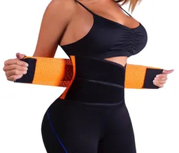 WholeElastic Nylon Neoprene Belt Ajustable Waist Support Brace Fitness Gym Lumbar Back Waist Supporter Protection4983509