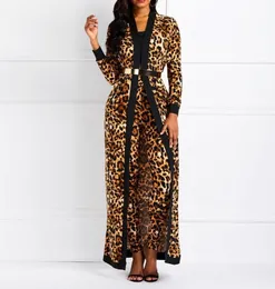 Clocolor Women Suit Sets Sexy Leopard Print Ladies Spring Autumn Long Sleeve Coat Pantsuits Casual Fashion Trouser Outfits Y20017577647
