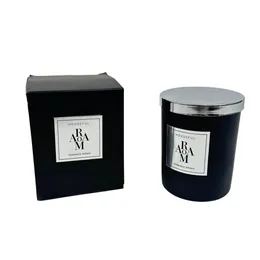 1pc vela perfumada de luxo, cera de soja natural, presente de decoração de fragrâncias domésticas, costa atlântica