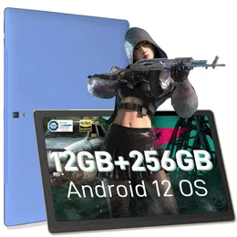 PC Tela grande de 14,1 polegadas Tablet PC Android 12 MTK6797 Descacor 12 256 GB 1920 1080 IPS Bluetooth Wi -Fi Pad para educação de tablets infantis