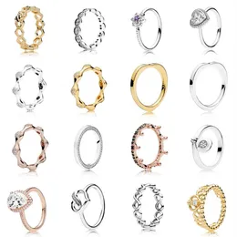 새로운 2021 100% 925 Sterling Silver167116en16 한정판 Honeybee Ring and Luxurious DIY 여성 오리지널 브레이슬릿 패션 Jewelry258K