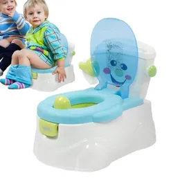 Potty Toalettträning Seat Toalettträning Pee Urinal avtagbar småbarn Toalett Pottstol med toalettpapper Hållare Toddler Pott 231221