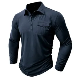lu Men Running Sports Long Sleeve T-shirt ll Mens Style Stand-up Collar Polo Shirt Training Fitness Clothes Training Elastic ll2336