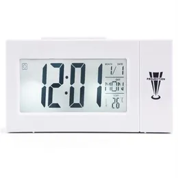 Andere Accessoires Uhren Dekor Hausgarten Drop Lieferung 2021 1Set Digitalprojektor Alarm FM Radiouhr Sn Timer LED-Anzeige Wid236u