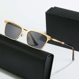 CH Cross Sunglasses Frames المصمم كروم الفاخرة النسائية المعدنية الجديدة الإطار الكامل للنظارات التجارية للرجال مجهزة MYOPIA PRANTER HEART 2024 عالية الجودة HQ29