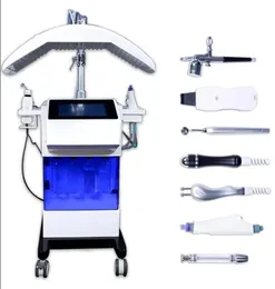 2024 Powerful hydra facial with LED light Hydro Oxygen Jet Microdermabrasion equepment Skin deep cleaning rf Scrubber face lift wrinkel removal Machine