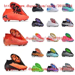 Elite FG Bondined Pack Mens Boys Soccer Soccer Stivali di calcio di alta qualità Sneaker Donne 35-45eur