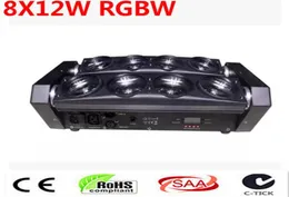 LEDスパイダーライト8x12W 4IN1 RGBWビーム移動ヘッドビームLEDクモライトRGBWビーム移動ヘッドライト5438621