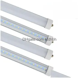 LED أنابيب 8 45 واط BBS 8ft واحد دبوس FA8 T8 أنبوب ضوء FT 8FEET 45W LEDS مصباح المصباح إسقاط الإضاءة DHKDT