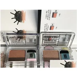 Eye Shadow 16brand Cosmetics Double Lazy Lazy Quick Easy Kit Playses Eyeshadow Palette Magazine Magazine مع فرشاة من 16 ROP تسليم dhupy