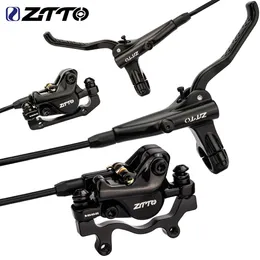 ZTTO MTB自転車油圧ディスクブレーキ2ピストンXCトレイルキャリパーメタルマウンテンバイクパッドミネラルオイル圧力ローター231221