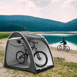 Shelters Outdoor Bike Tent Portable Waterproof Bicycle Storage Shed Outdoor Storage Mountain Bike Shed Tent for 4 5 Adult Bikes