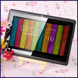 PC 7 inch A33 Quad Core Tablet PC Q8 Allwinner Android 4.4 KitKat Capacitive 1.5GHz 512MB RAM 8GB ROM WIFI Dual Camera Flashlight Q88