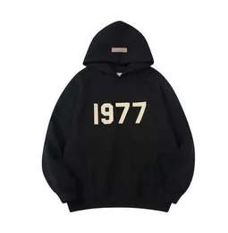 Ess 1977 Projektant Esen Hoodies Blue Men Esenta Pullover Blushirts Oversized Odzież Tops Jakość męskiej damskiej jumper skoczek