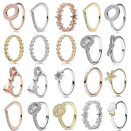 Neue, hochwertige, beliebte 925er-Sterlingsilber, günstiges Roségold, passende dünne Fingerringe, stapelbar, Party, runde Ringe für Damen, origineller Schmuck, Geschenke5